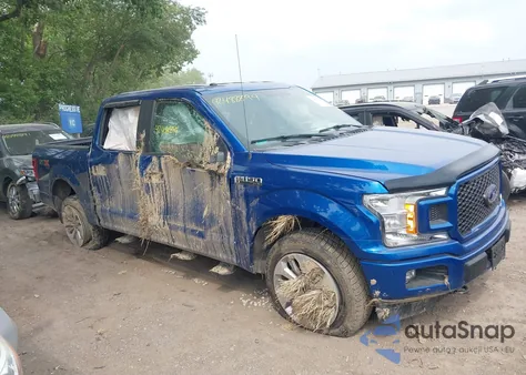 2018 Ford F-150 Xl z USA, uszkodzony, nr VIN 1FTEW1EP6JFC41057